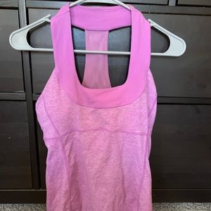 Purple lululemon tank top